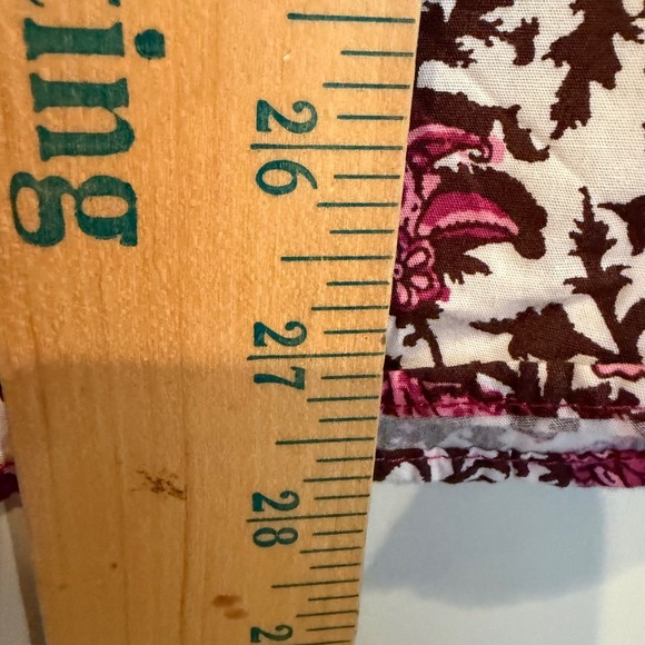 Cowgirl Hardware Floral‎ Pearl Snap Western Shirt Women's L Pink Brown Festival - Picture 11 of 13